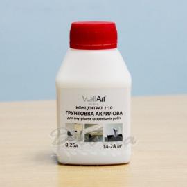 Грунтовка акриловая WallArt 0,25 л